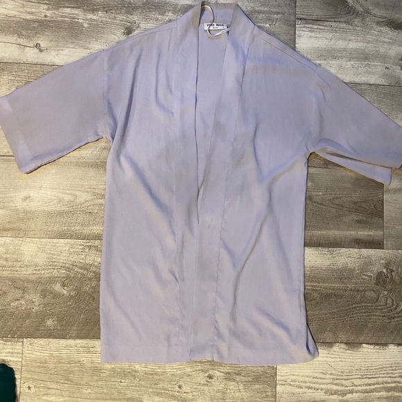 Lavender kimono style cover up - Picture 1 of 1